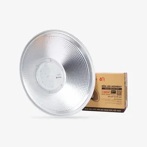 Lampu Teluk tinggi LED UFO pencahayaan Highbay gudang bengkel industri 50w-200w CRI80