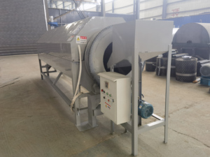 Séchoir rotatif industriel haute capacité pour copeaux de bois, biomasse, sciure, et séchoir à tambour haute efficacité pour calcaire, gypse, argile - Product Image 1