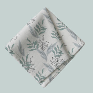 Servilletas Cuadradas de Estilo Moderno, Súper Absorbentes, de Primera Calidad, Tela de Algodón Suave, para Comedor Diario y Mesa de Fiesta, Estampadas - Product Image 2