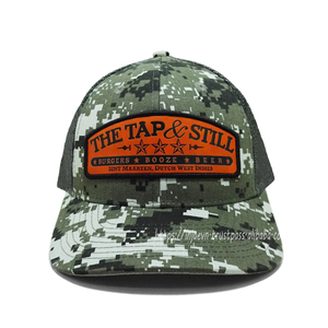 Tùy Chỉnh 3D Thêu Logo Kỹ Thuật Số Camo Trucker Mũ Snap Trở Lại Vải Mũ Cho Nam Giới Cho Ngoài Trời Và Du Lịch Cảnh Cho Trẻ Sơ Sinh - Product Image 1