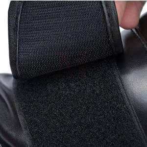 Gants de boxe professionnels en cuir véritable de qualité supérieure pour Muay Thai, MMA, entraînement en extérieur, avec logo personnalisé, antidérapants, fermeture UV - Product Image 5