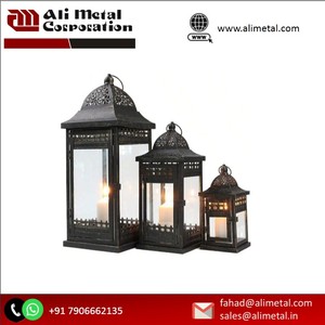 Lanternes à Bougies Vintage Style Ferme Décoration de Maison Centres de Table de Mariage Patio Cheminée Autre Bougie Décorative - Product Image 4