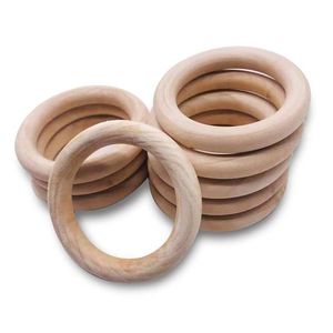 Servilleteros de madera de forma redonda sin terminar, accesorios de cocina de lujo para bodas y fiestas de Navidad - Product Image 1