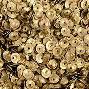 Haute brillance ronde 5mm PVC paillettes pour chaussures sacs chapeaux - Product Image 1