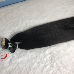 Extensions de cheveux vierges à rubans, 100 virgin, noir naturel, tibétain, vente en gros, haute qualité - Product Image 2