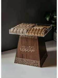 กล่องอินเลย์ไข่มุกอะคริลิคทันสมัยสำหรับตกแต่งกล่องของขวัญช็อคโกแลตรอมฎอนวันหยุดทำมือจากเวียดนาม - Product Image 3