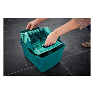Cubo para fregona (8L) Profil Compact Wringer PROFI XL Verde 55080-20L Capacidad Ahorro de Agua Material PP y Plástico Plegable - Product Image 2