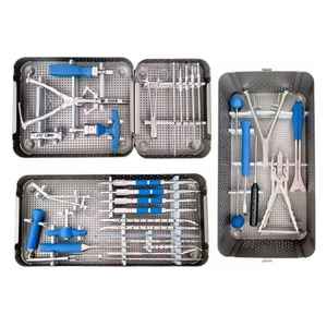 Ensemble complet d'instruments de chirurgie maxillo-faciale, qualité professionnelle, acier inoxydable de qualité manuelle, réutilisable, système conçu pour ou - Product Image 1