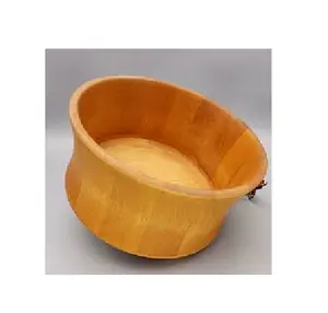 奢华设计木质修脚碗浴室美容按摩足部水疗浴缸定制印度制造