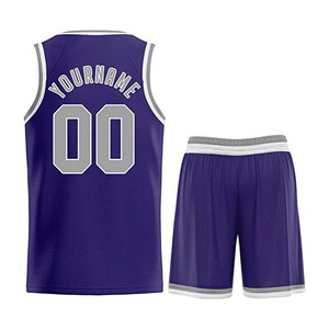 Ensemble de deux pièces de maillot de basket-ball Laker de qualité supérieure entièrement sublimé, 2026, short et maillot de basket-ball personnalisés bon marché - Product Image 2