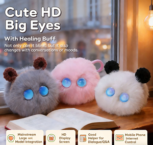 Porte-clés en peluche IA miniature personnalisé en gros, poupée parlante intelligente, jouet éducatif musical pour enfants, idéal comme cadeau - Product Image 2