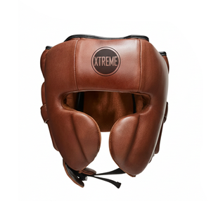 Casque de boxe portable entièrement fermé personnalisé Xtreme Boxing MG-009, microfibre épaisse, imperméable, respirant, protège-dents - Product Image 3