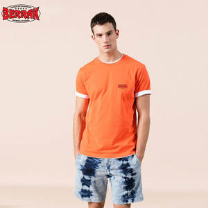 Camisetas de manga corta informales de algodón 100% de alta calidad para hombre, patrón de estampado táctico de secado rápido, servicio OEM disponible - Product Image 1