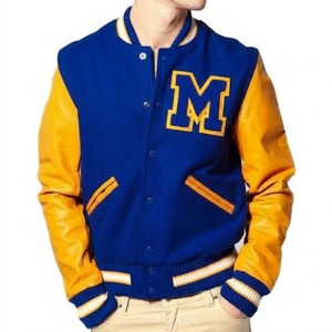Veste universitaire personnalisée avec logo, veste de baseball pour hommes, broderie de patchs en chenille, veste d'équipe personnalisée, fabricant OEM - Product Image 1