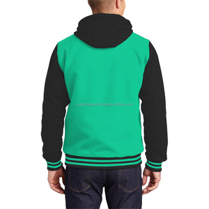 Chaqueta Varsity de Algodón para Hombre, Estilo Urbano, Chaqueta de Béisbol Premium - Product Image 2