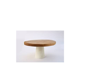 Soporte de madera para Tartas, base de madera con tapa acrílica, fabricante de artesanía India - Product Image 5