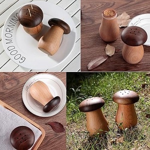 Dispensador de palillos de madera para palillos de dientes de setas bonitas para palillos de dientes decoración del hogar de F S International - Product Image 6