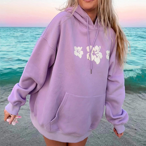 Nouvelle mode sweats à capuche pour femmes sweats à capuche de luxe pull long décontracté sweat à capuche surdimensionné couleur pure demi-fermeture éclair sweats à capuche - Product Image 3