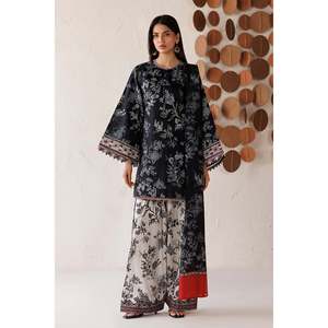 Robe en mousseline de soie brodée UF-4514 - Style bohème printemps/été - Product Image 1