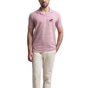 Camisa Moderna con Cuello Johnny para Atuendos Casuales Elegantes, Tela Suave, Corte Relajado y Estilo Versátil - Product Image 4