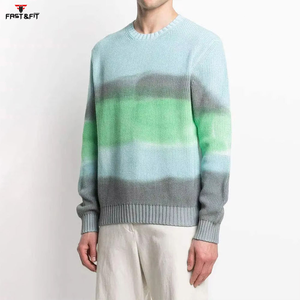 Suéter de Cachemira de Lana para Hombre, de Invierno, de Manga Larga, Talla Grande, Holgado, Transpirable, Antiarrugas, de Secado Rápido, con Logotipo Frontal, Unisex - Product Image 3