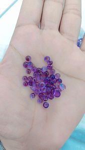 Amatista natural redonda 5 mm 6 mm cabujón calibrado piedras preciosas al por mayor, todos los tamaños disponibles - Product Image 3