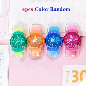 Usine en gros créatif multi-fonctionnel montre forme monotrou mignon rose <span class=keywords><strong>taille</strong></span>-<span class=keywords><strong>crayon</strong></span> - Product Image 3