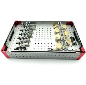 Dispositifs médicaux professionnels en acier inoxydable Instrument chirurgical plateau de stérilisation couvercle de puissance manuel trou de boîte de stérilisation - Product Image 3