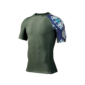 Rash Guard Camiseta de compresión de sublimación de manga larga para hombre Ropa de jogging de secado rápido para correr Entrenamiento de gimnasio - Product Image 5