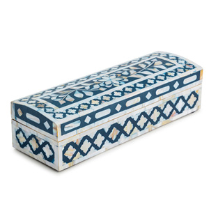 Boîtes à bijoux en coquille de capiz rectangle fourniture en gros boîte en nacre à prix direct d'usine pour multi-usages - Product Image 1