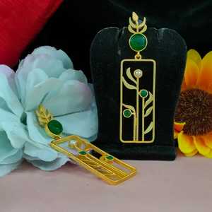 Pendientes de moda de declaración contemporánea Sofisticación moderna con elegancia atemporal Mezcla de piedra moissanita de colores - Product Image 1