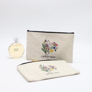 High-Quality Colorful Custom Logo <b>Travel</b> <b>Bag</b> for Makeup and Toiletries Cotton Cosmetic <b>Bags</b> and Cases - Product Image 5