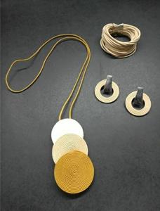 Nouveau collier en résine Vintage bijoux pour bureau mariage fêtes de noël fiançailles à la mode amitié accessoire commémoratif - Product Image 5