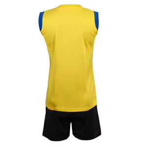 Uniformes de Voleibol Personalizados de Alta Calidad con Logotipo Impreso por Transferencia de Calor, 100% Poliéster, Transpirables, Unisex, 180g - Product Image 4