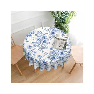 Luxury Cotton <b>Table</b> <b>Cloth</b> Dining <b>Table</b> Cover Custom Size Weight Eco Friendly Sustainable Indian Manufacturer OEM ODM Available - Product Image 5