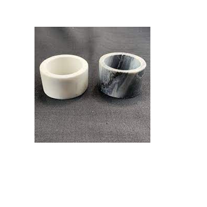 Bols à sel et à poivre en marbre, cave à sel à double support avec cuillère en laiton et taille personnalisée, prix bon marché Offre Spéciale - Product Image 6