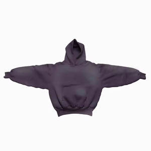 Sudadera con capucha de peso pesado para hombre con logotipo personalizado a precio barato 100% algodón hombro caído 400-500 sudaderas térmicas de gran tamaño de lana de algodón GSM - Product Image 4