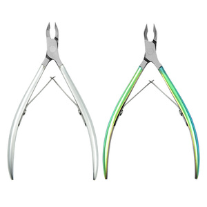 Venta al por mayor usando materiales seleccionados pinza de uñas portátil de acero inoxidable pinza de piel muerta alicates de tijera de manicura - Product Image 6