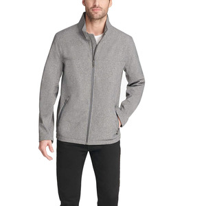 Veste softshell pour hommes vente en gros en vrac approvisionnement d'usine respirant imperméable coupe-vent vêtements de sport OEM confortable vente chaude - Product Image 6