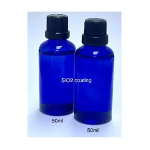 차 페인트 표면 방수 UV 저항 피부 차 제품 Singapore 포르에서 명확한 밀짚 액체 색깔 50ml SiO2 차 코팅