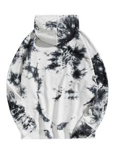 Sweat à capuche décontracté pour homme, coupe ample, en polaire respirante, avec poche, imprimé numérique, idéal pour l'hiver - Product Image 3