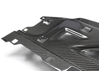 Pour BMW G87 M2 G80 G81 M3 G82 M4 2020-2026 Cache de protection d'ouverture du compartiment moteur en carbone sec 51768082546