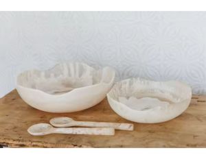 ชามสลัดทำจากเรซินใช้ในห้องครัวและบนโต๊ะชามใส่อาหารทำจากเรซินแบบปรับแต่งได้ - Product Image 1