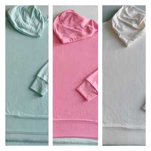 Sweatshirts à capuche pour femmes Oversized Fleece Long Sleeve Comfy Casual Basic Pullover Sweatshirts 2025 Fall Outfits Sweater - Product Image 4