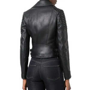 Womens Original <b>Sheep</b> <b>Skin</b> Genuine Leather Fashion <b>Jacket</b> Stylish Look Womens Genuine Leather <b>Jackets</b> Womens Biker Sports <b>Jacket</b> - Product Image 4