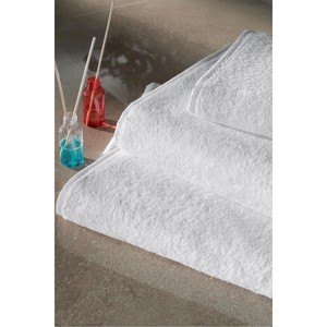 Varol 2-Piece Imeria Series Luxury Hotel <b>Bath</b> <b>Towel</b> <b>Set</b> 70x140 cm 400g Cotton Solid Color Woven <b>Towels</b> - Product Image 1