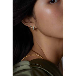 Boucles d'oreilles en diamant style poire ange - Product Image 4
