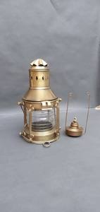 Linterna de ancla de barco de latón de tipo moderno de estilo elegante, linterna de barco de latón de alta venta de calidad superior para uso de decoración Hortel del hogar - Product Image 3