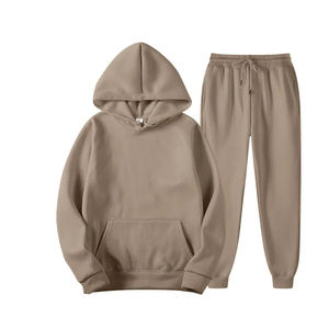 Conjunto Deportivo Personalizado para Hombre, Corte Ajustado, 100% Algodón, Felpa Otoñal, Logotipo Bordado de Alta Calidad, Talla Grande, Maternidad, Aire Libre - Product Image 4