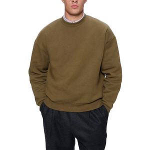 Sweat à capuche et sweat-shirt à col rond en coton et laine personnalisés pour hommes - Product Image 1